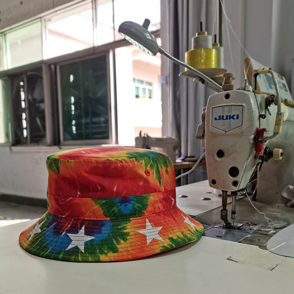 DW21#N  Customized top quality microfiber sublimation printing bucket hats