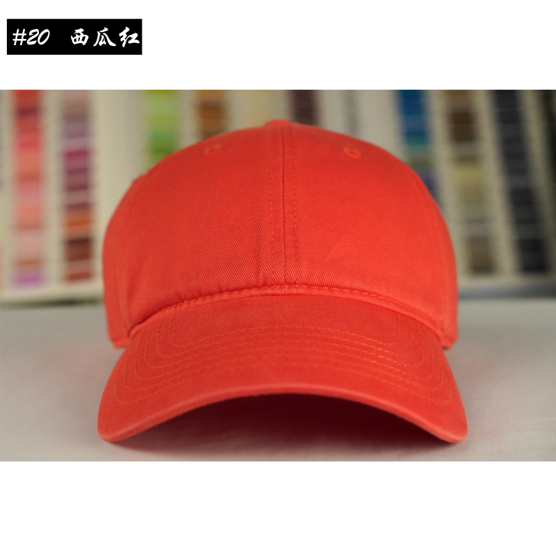 DEW#6B1 Custom Multi-Color 6-Panel Baseball Cap Unconstructed Low Profile