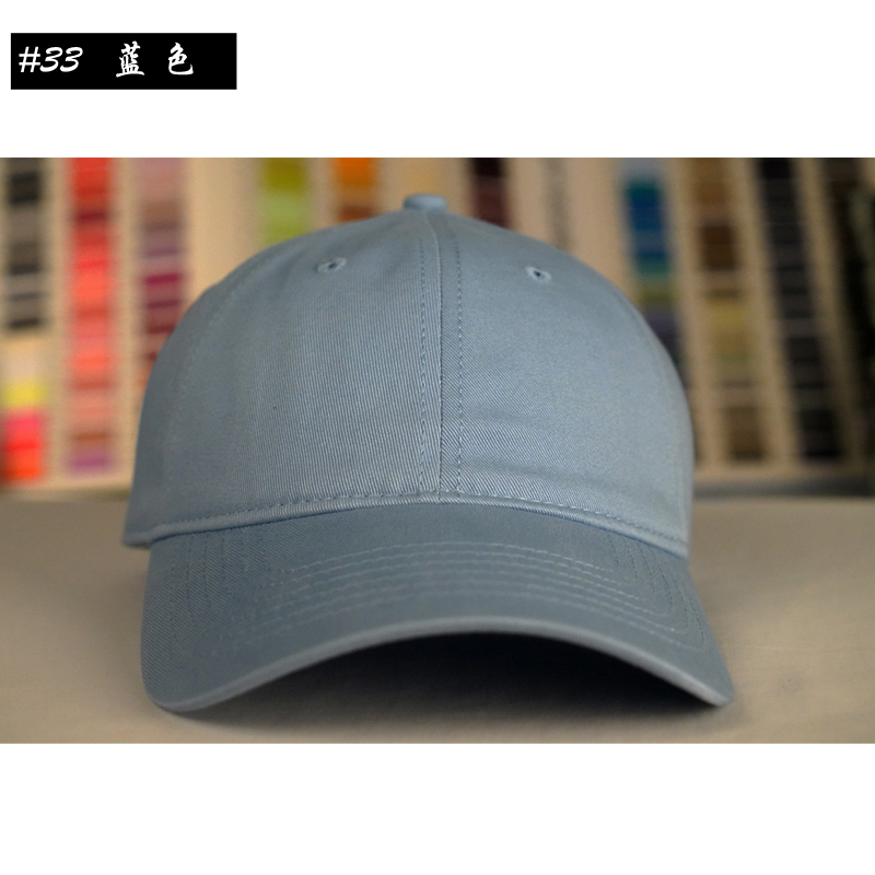 DEW#6B1 Custom Multi-Color 6-Panel Baseball Cap Unconstructed Low Profile