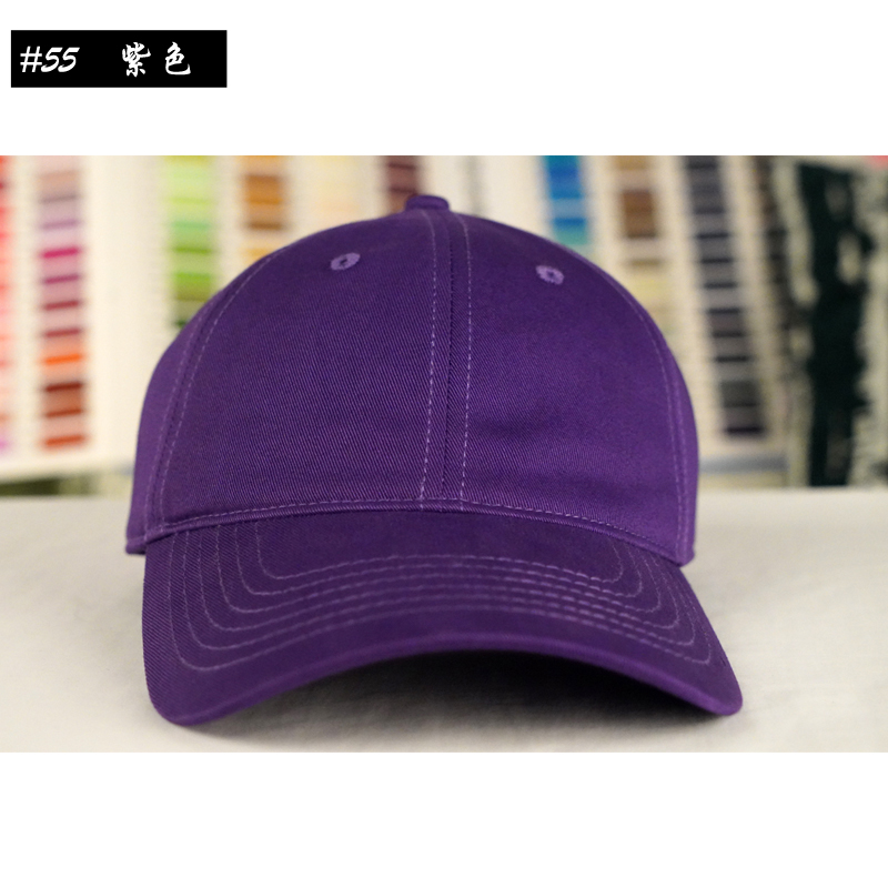 DEW#6B1 Custom Multi-Color 6-Panel Baseball Cap Unconstructed Low Profile