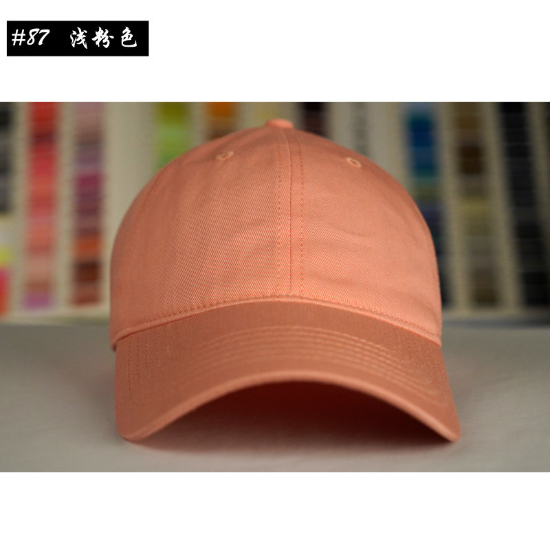 DEW#6B1 Custom Multi-Color 6-Panel Baseball Cap Unconstructed Low Profile